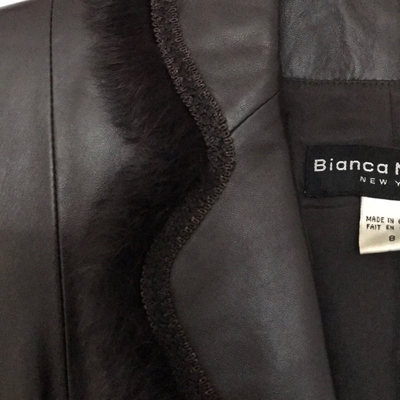 Hardly worn Brown leather jacket - Picture 2 of 10